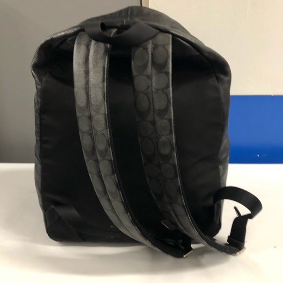 Coach men’s backpack black and gray - Picture 5 of 15